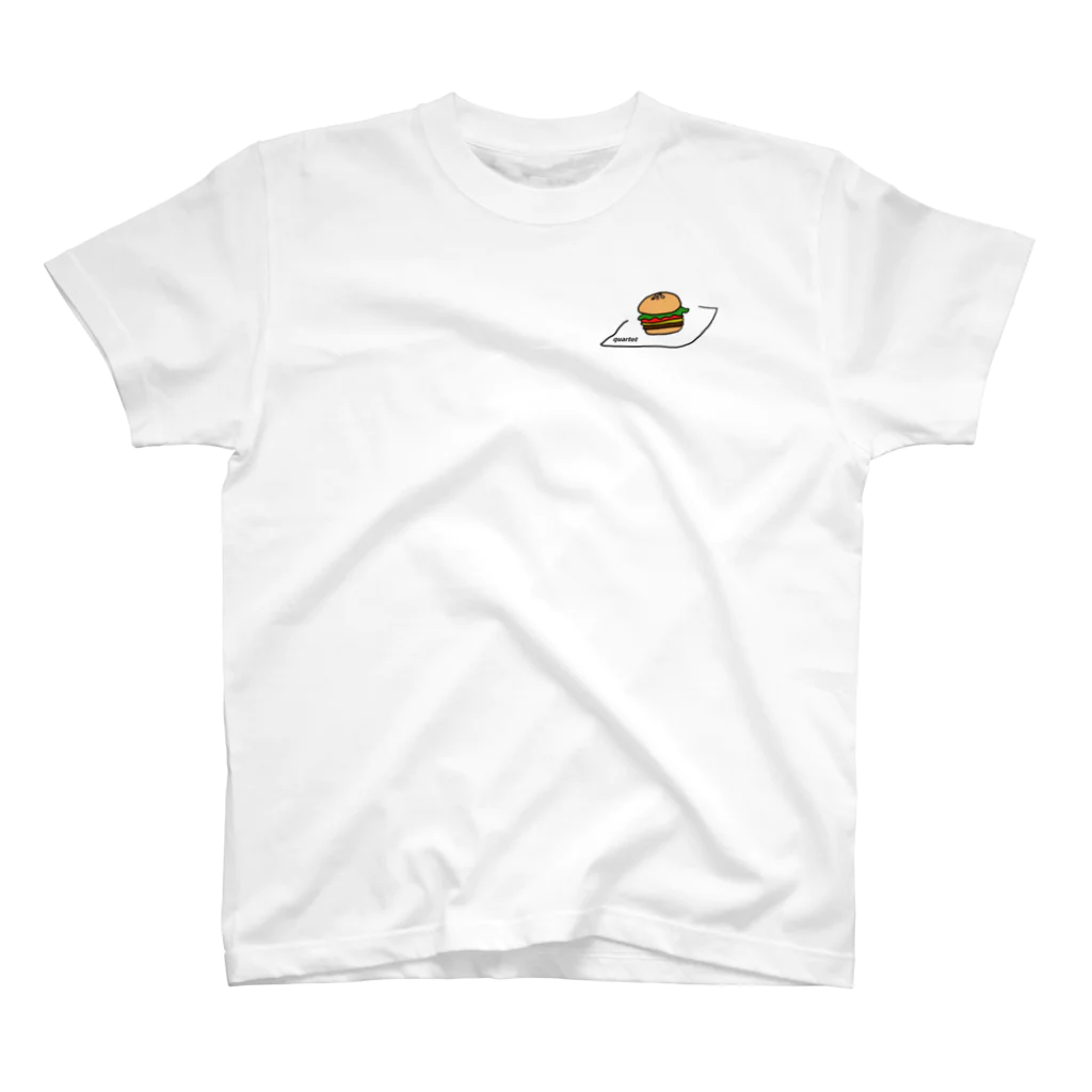 quartetのQuartet 　hamburger Regular Fit T-Shirt