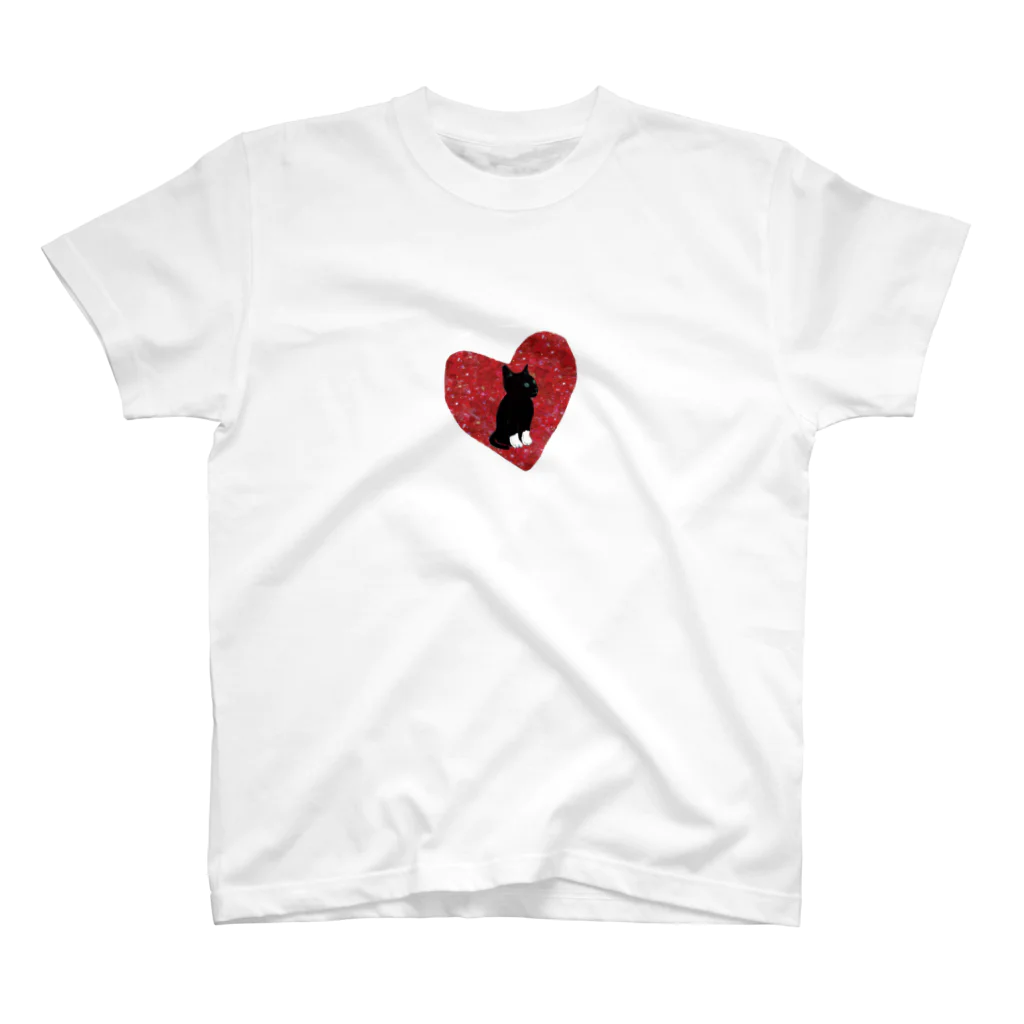WAMI ARTのくつしたにゃんこ Regular Fit T-Shirt