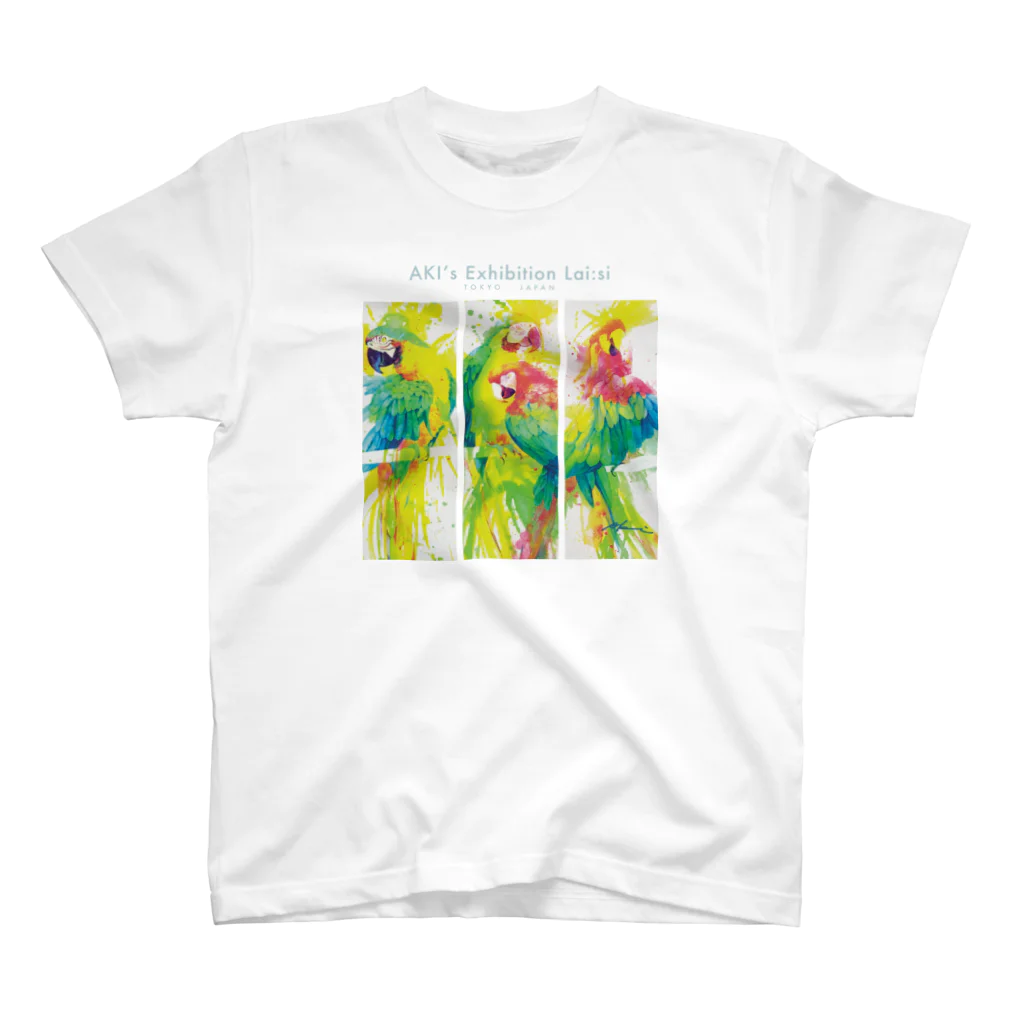 Aki Kuboki ONLINE SHOPのオウムシリーズ Regular Fit T-Shirt