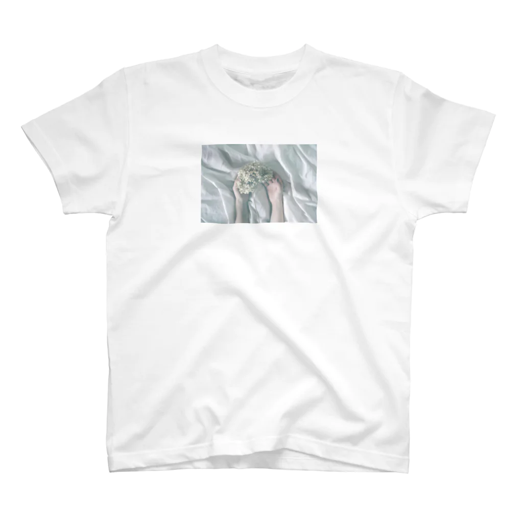 萌の紫陽花、ドライフラワー Regular Fit T-Shirt
