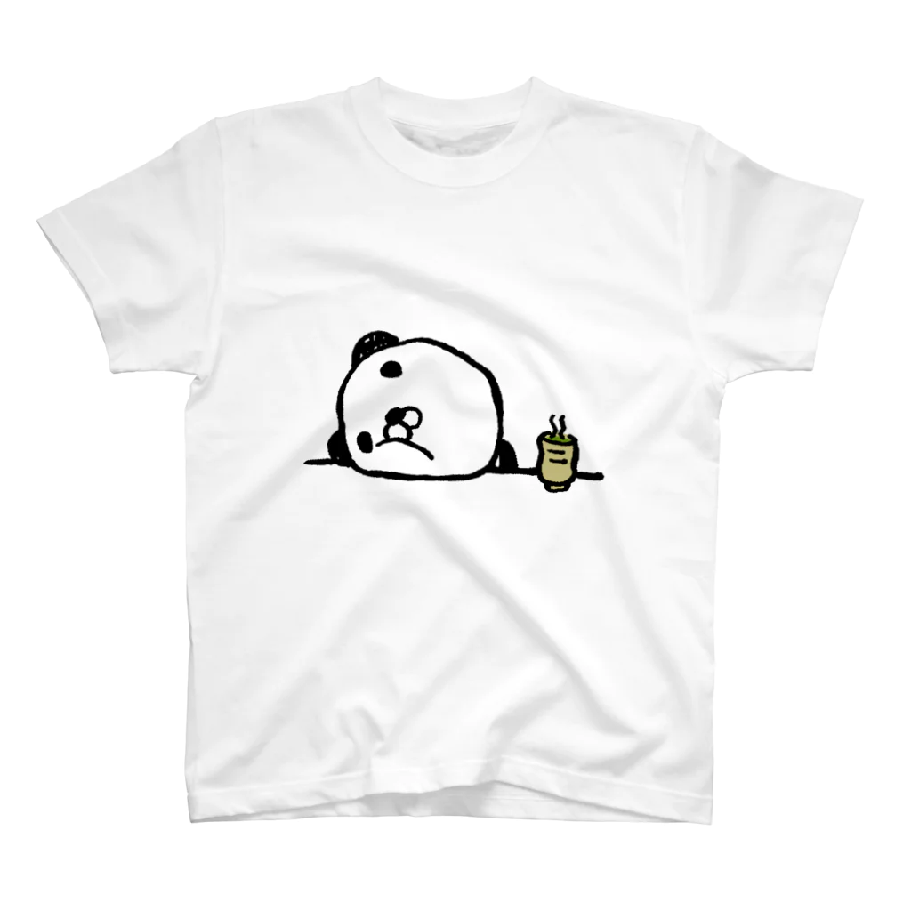 にしもんのキャラクターグッズのぱんだのえるのふてくされＴシャツ Regular Fit T-Shirt