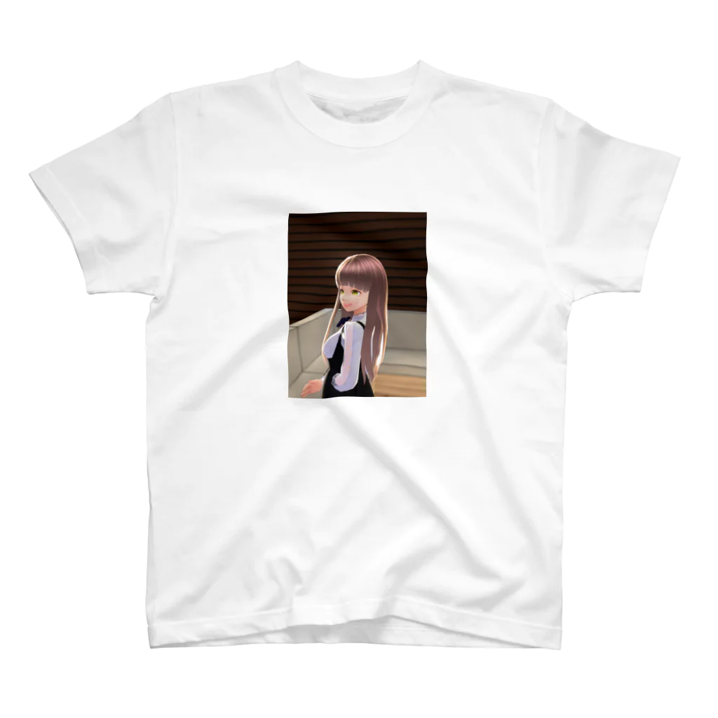 そのちゃんダゾのオリジナルキャラクター  黒猫ナナちゃんグッズ Regular Fit T-Shirt