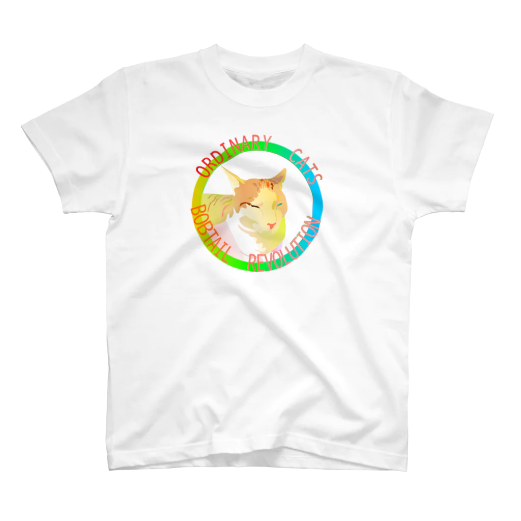 『Nothing Is Real』-- IN SUZURIのOrdinary Cats05h.t.(春) Regular Fit T-Shirt