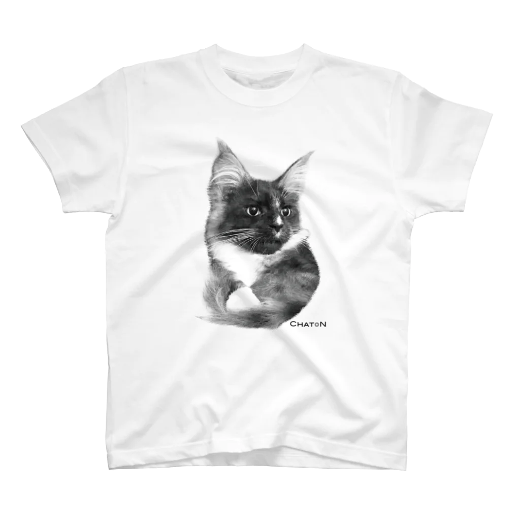 CHATONのメインクーン☆LaLa　Tシャツ Regular Fit T-Shirt