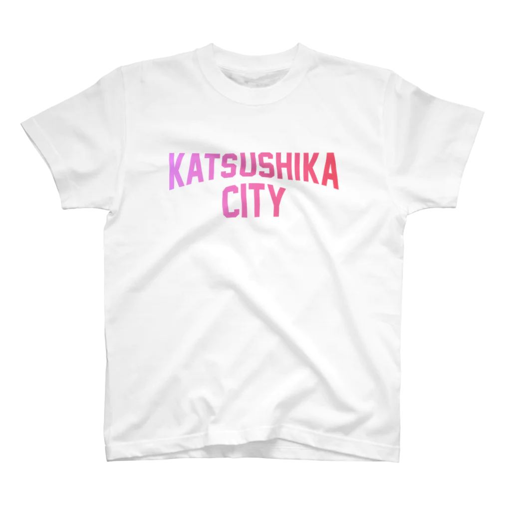 葛飾区 KATSUSHIKA CITY ロゴピンク / JIMOTOE Wear Local Japan