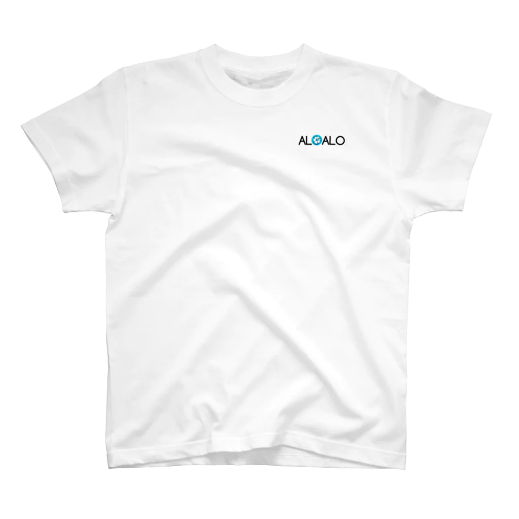 JF BreezeのALOALO（前背面） Regular Fit T-Shirt