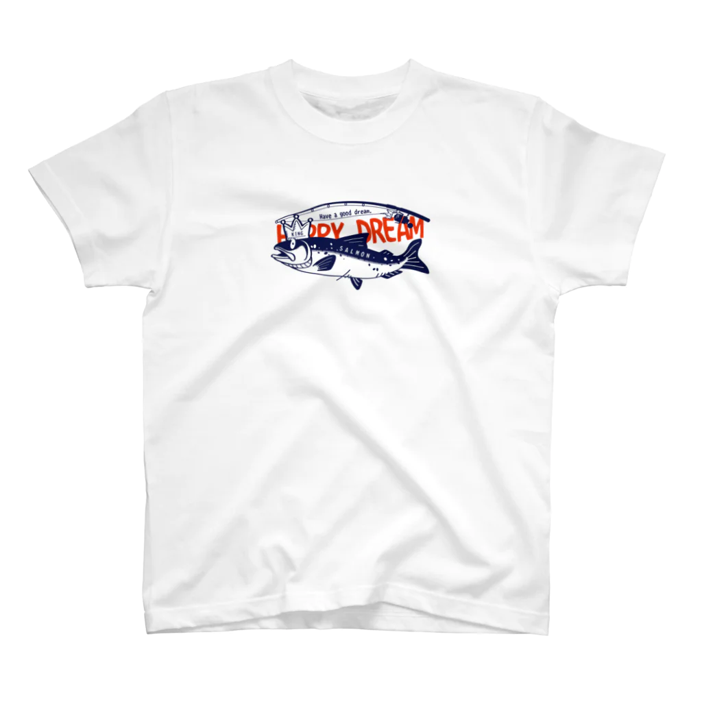 イラスト MONYAAT のサーモン サモタンの夢    ちいさめ Regular Fit T-Shirt