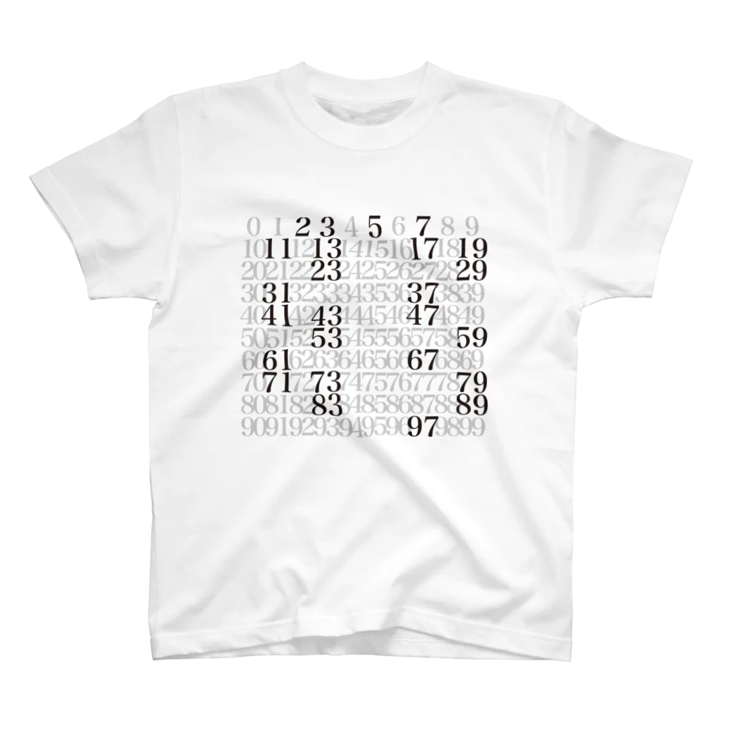 graficoの素数 Regular Fit T-Shirt