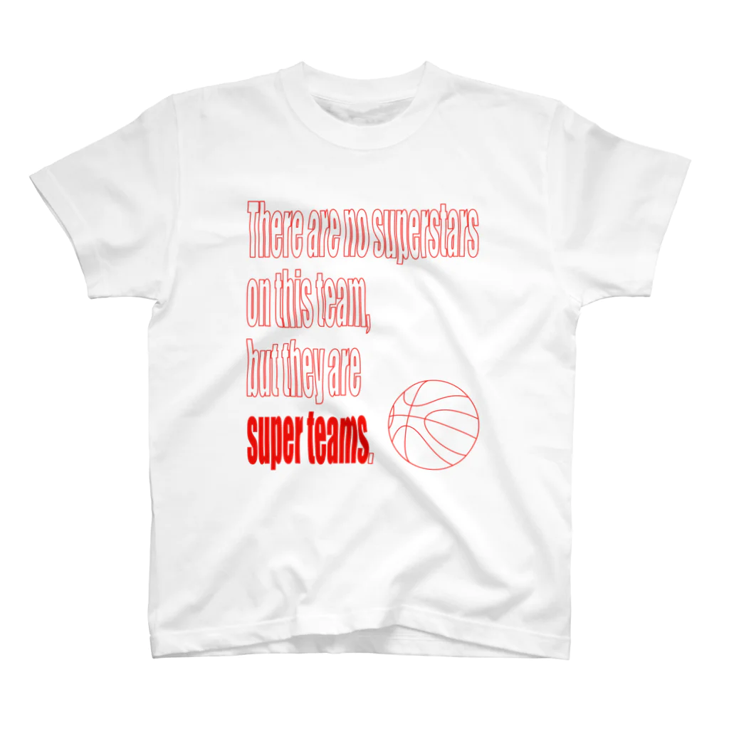 みゃみゅみぇっみょ（バスケット）のスーパーチーム（バスケットボール） Regular Fit T-Shirt