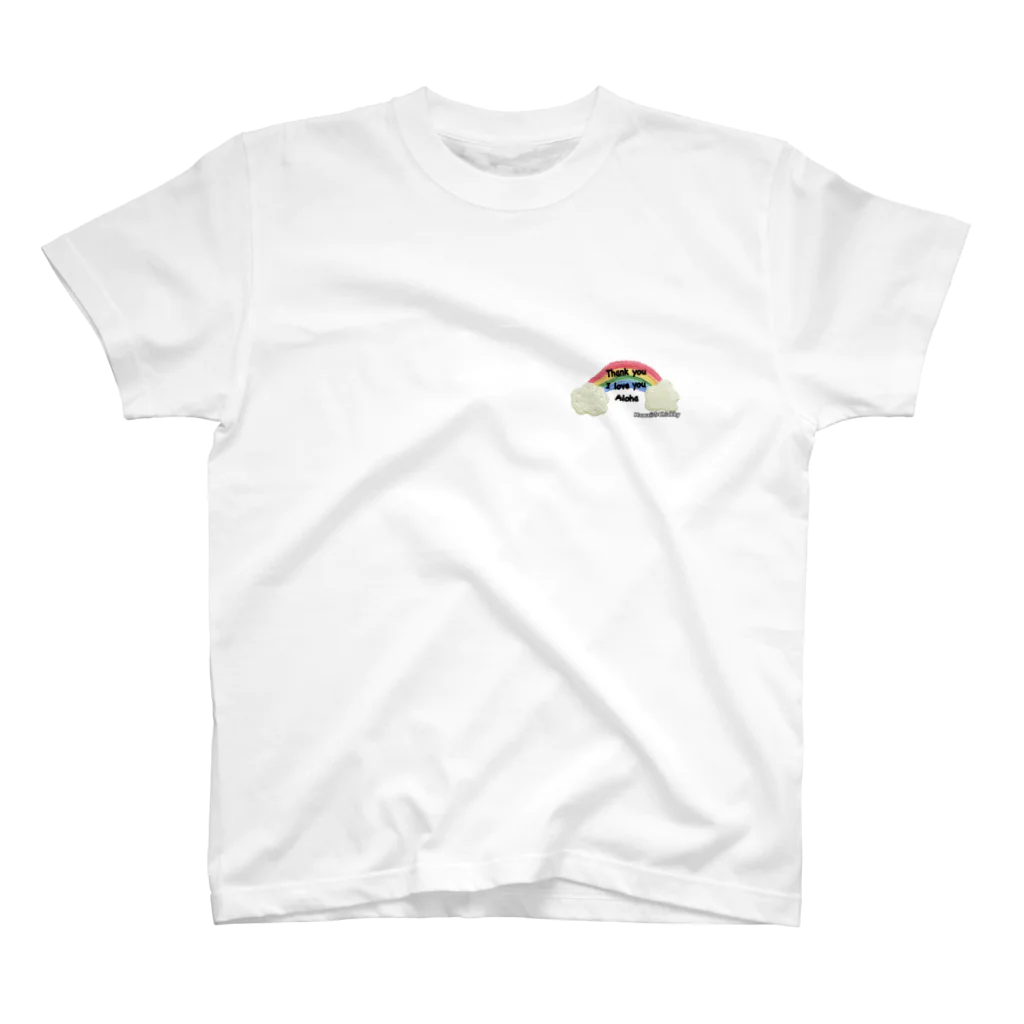ハワイのChiakkyのRainbow  Regular Fit T-Shirt