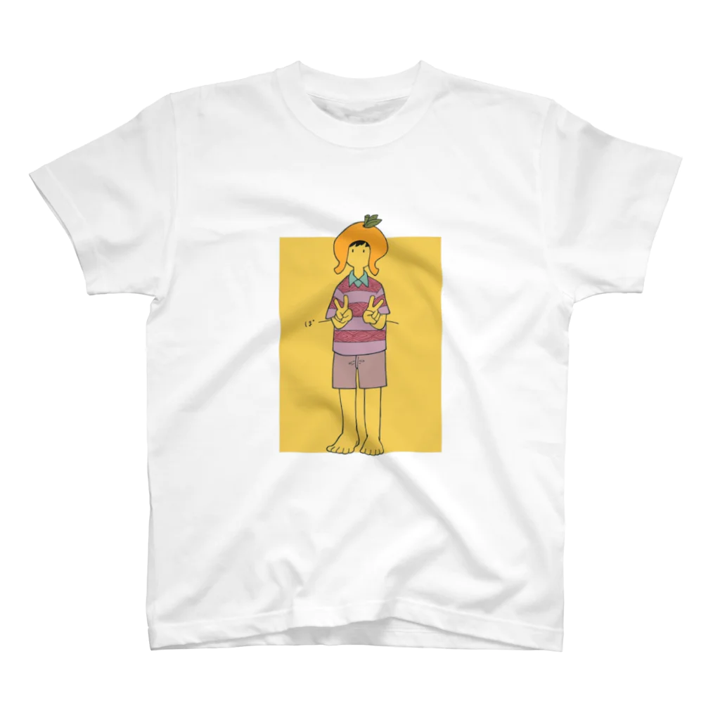 ぽつぶのだぶるぴーす（わーちゃん） Regular Fit T-Shirt