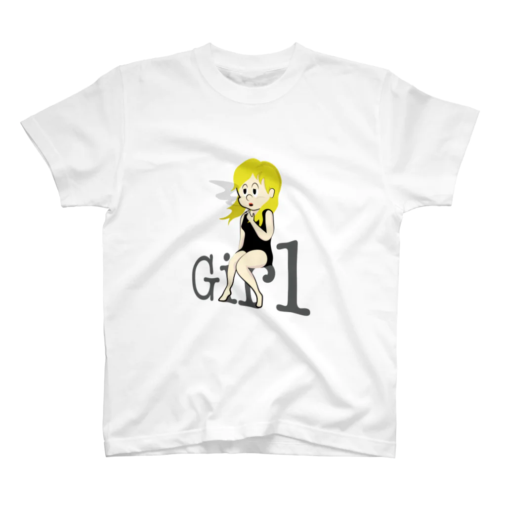 MobShopのmini-Girl Regular Fit T-Shirt