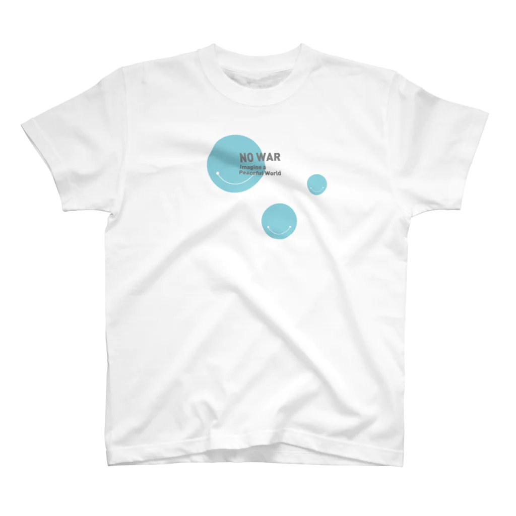 pojipoのNO WAR Regular Fit T-Shirt