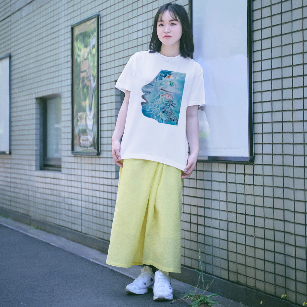 Wall Art ProjectのWAF Tシャツ　大小島真木 ver.1 Regular Fit T-Shirt