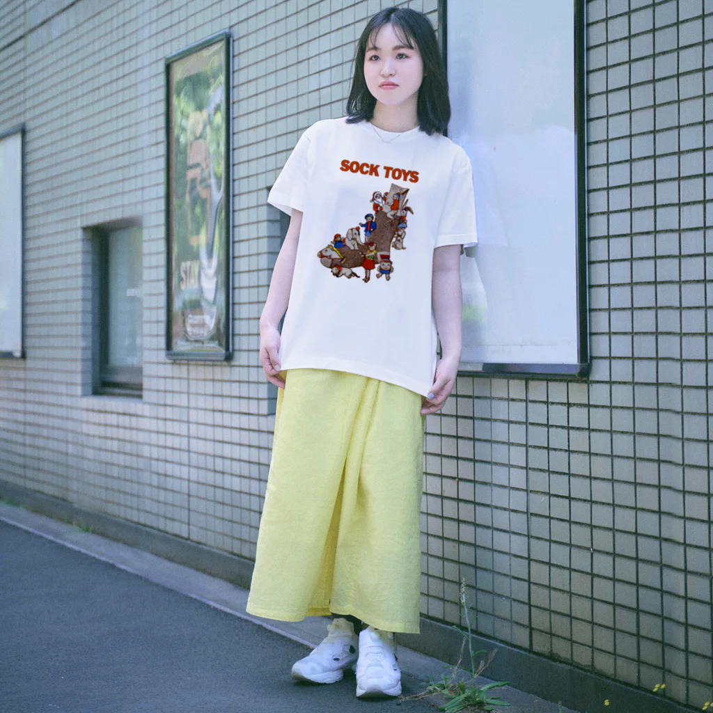 Saza-nami Antique designのSOCK TOYS !! （文字枠無し） Regular Fit T-Shirt