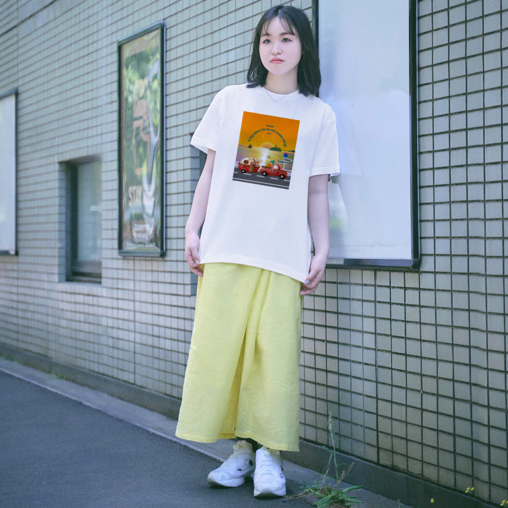 CyberArmadilloの湘南藤沢（2430）夕焼けコレクション Regular Fit T-Shirt