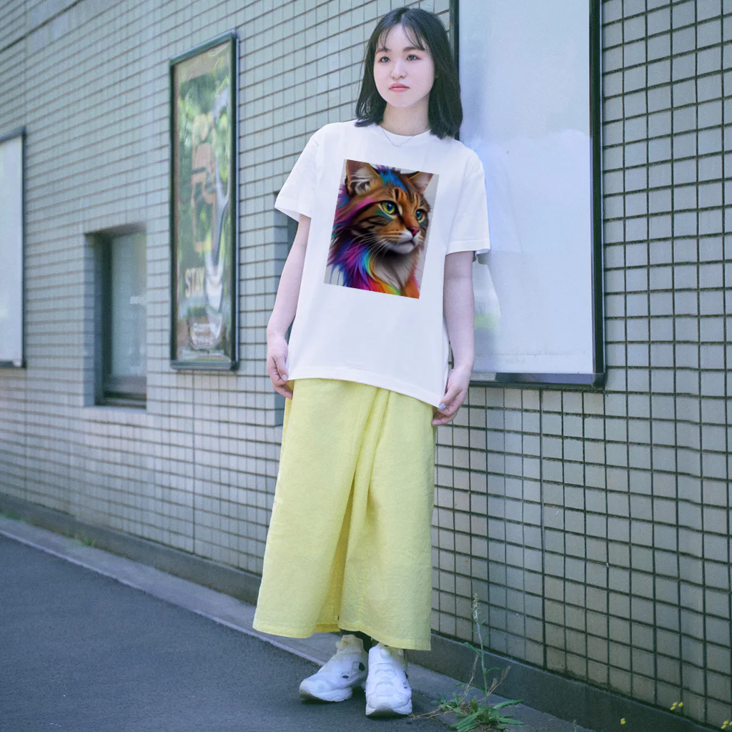 Pamoyanの虹色の幸せソマリ Regular Fit T-Shirt