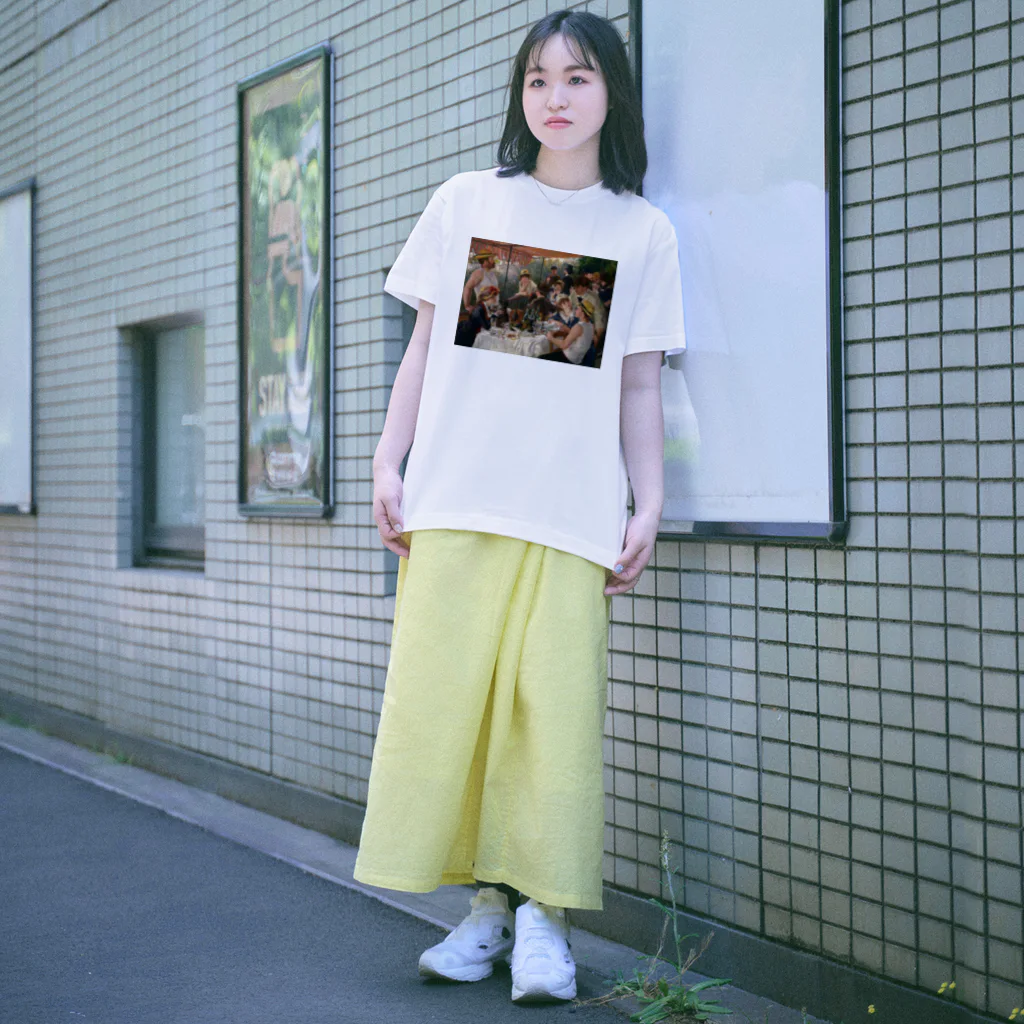 Art Baseの舟遊びをする人々の昼食 / ルノワール(The Luncheon of the Boating Party 1881） Regular Fit T-Shirt