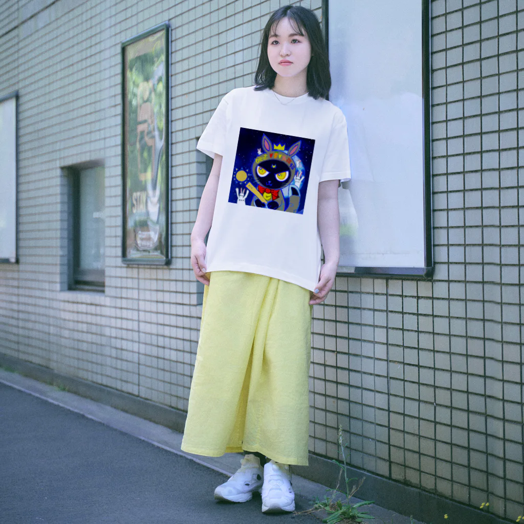 さくらんぼねこの月のうさぎさん Regular Fit T-Shirt