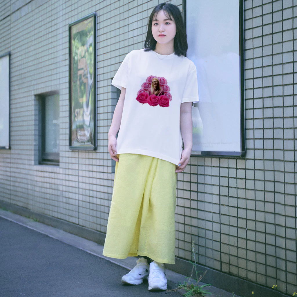 ZAZY official shopの花ZAZY花 Regular Fit T-Shirt