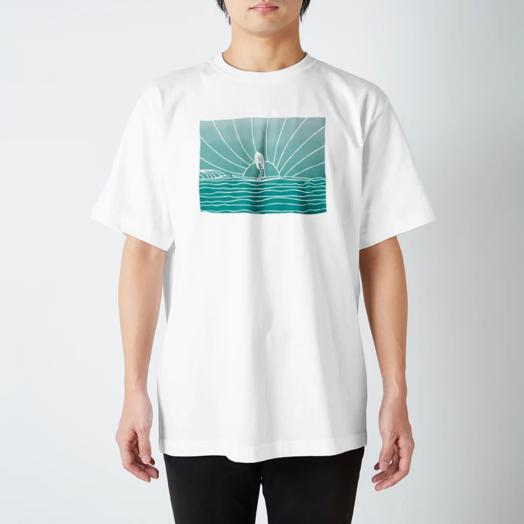 haluponponのseasidecommune Regular Fit T-Shirt