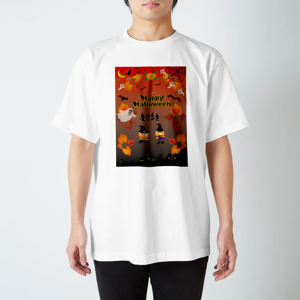 ジルトチッチのデザインボックスのクレコちゃんのハロウィン大仮装パレード Regular Fit T-Shirt