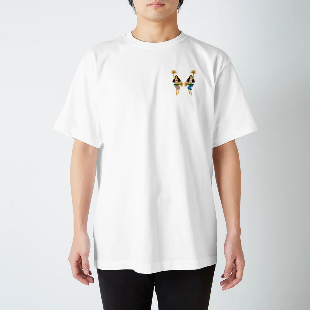 ぬまたひちのタヒチアンダンサーズ（柄パレオ） Regular Fit T-Shirt