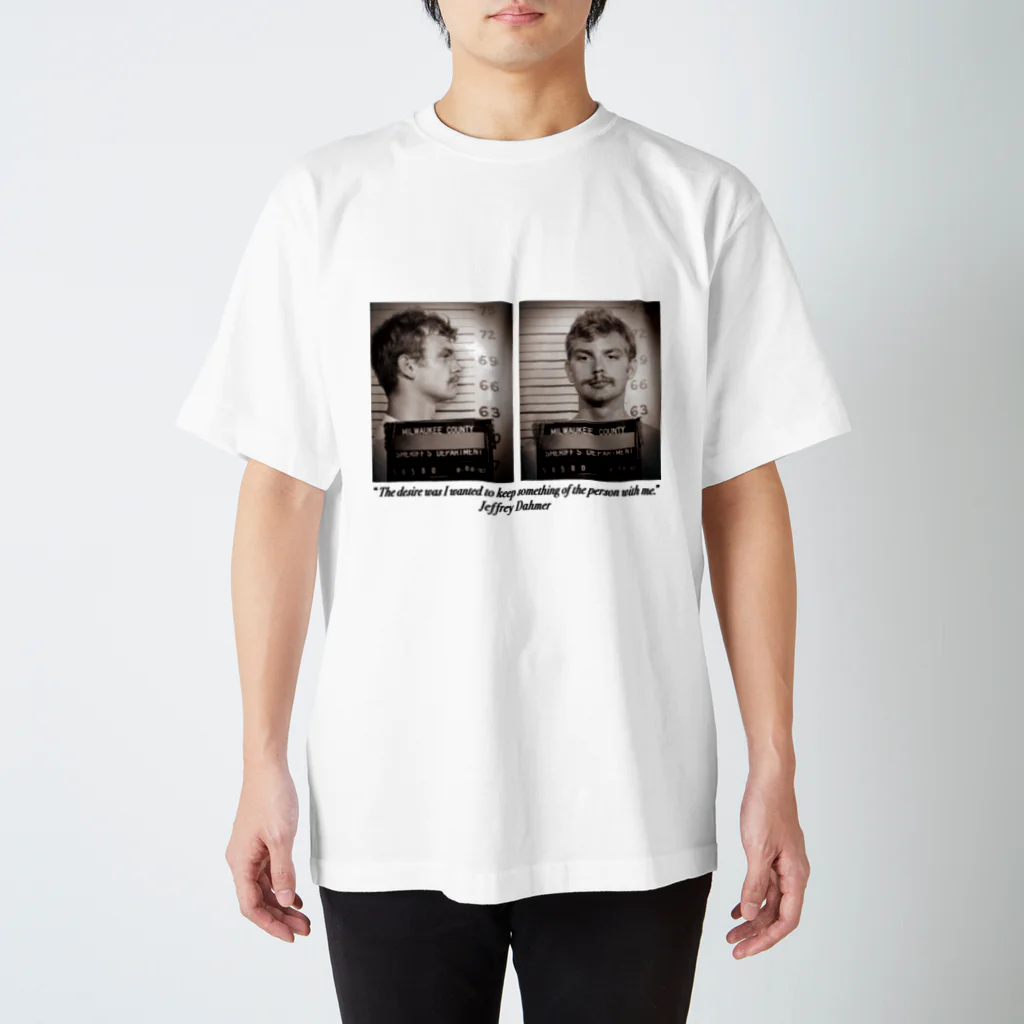 ドスペ 90s ジェフリーダーマー シリアルキラー Tシャツ USA製 黒 L