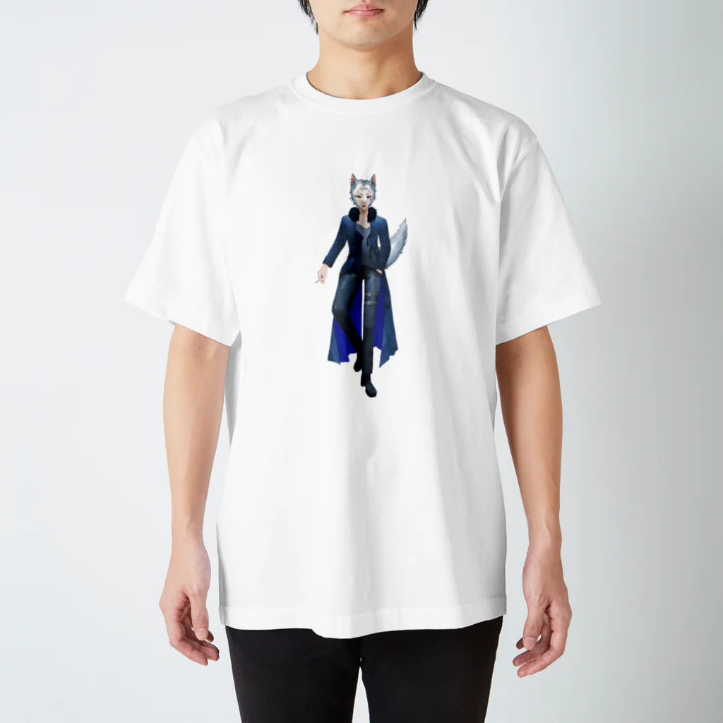 橘 影狼🐺⚫️の橘 影狼 Regular Fit T-Shirt