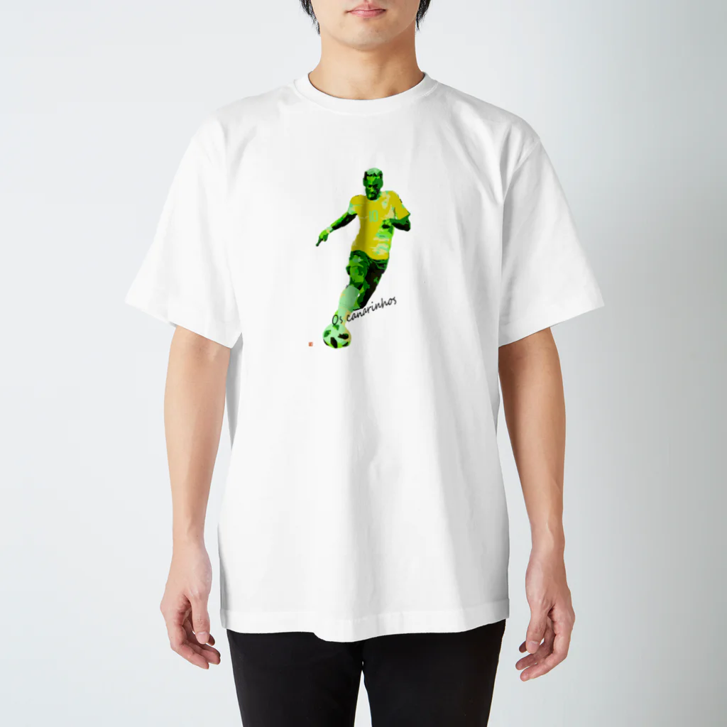 スズキさんのサッカー迷彩柄グッズ Regular Fit T-Shirt