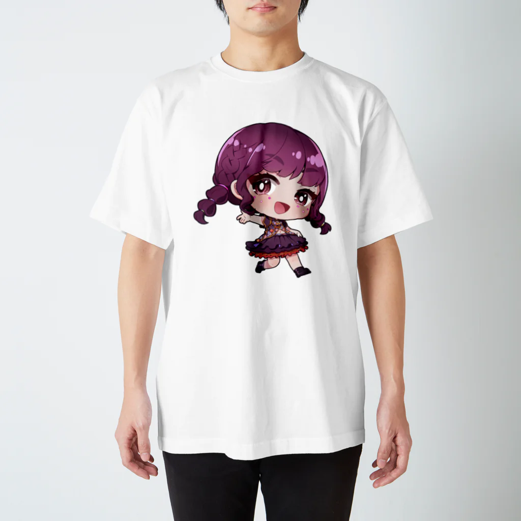 BANRI🦄(天使です)のおにゅーBANちびキャラT Regular Fit T-Shirt