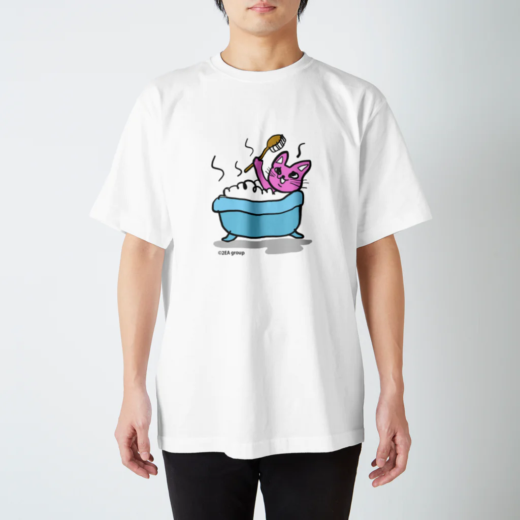 Official GOODS Shopのい，い，ゆ，だ，ニャーンコ Regular Fit T-Shirt