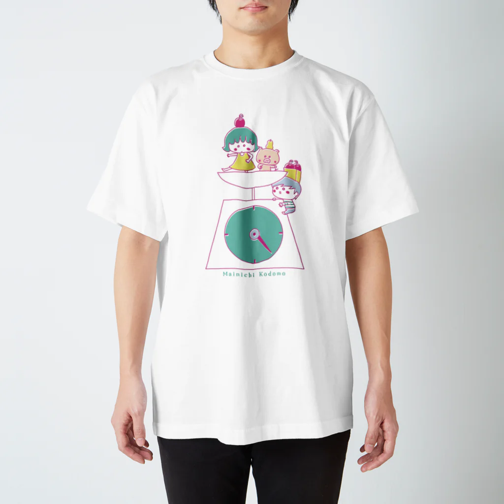 spicemachine-shopのMainichi kodomo diet Regular Fit T-Shirt