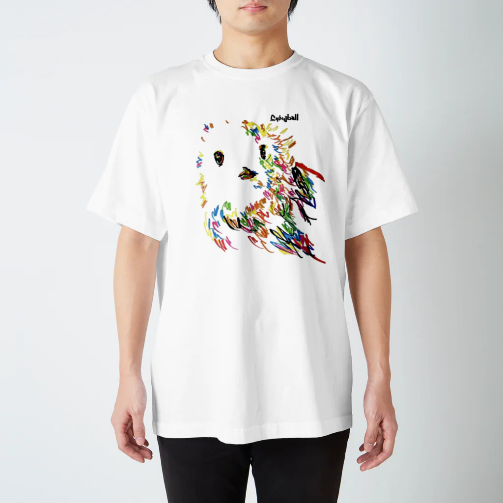 ⚓︎ ANIMëL by GUMBOOTSの⚓︎ Snowball by GUMBOOTS Regular Fit T-Shirt