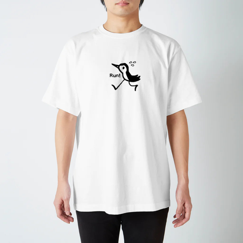 Sirott++のシロハラクイナ 〜Run!〜 Regular Fit T-Shirt