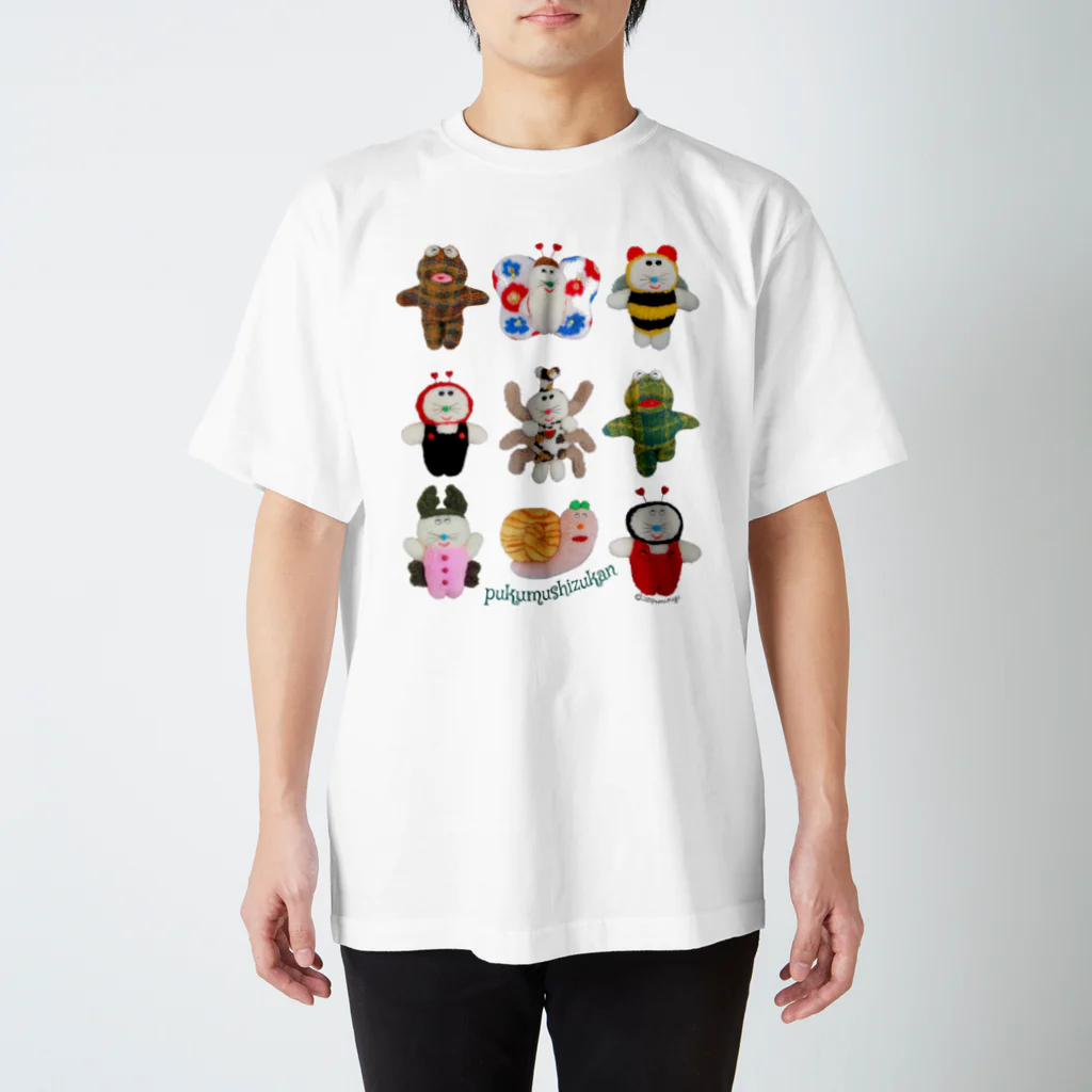 プクむし図鑑 / むにゅ ( muunyu )のスタンダードTシャツ通販