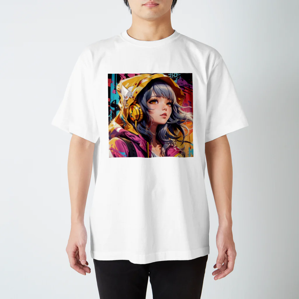 suuのストリート系女子 Regular Fit T-Shirt
