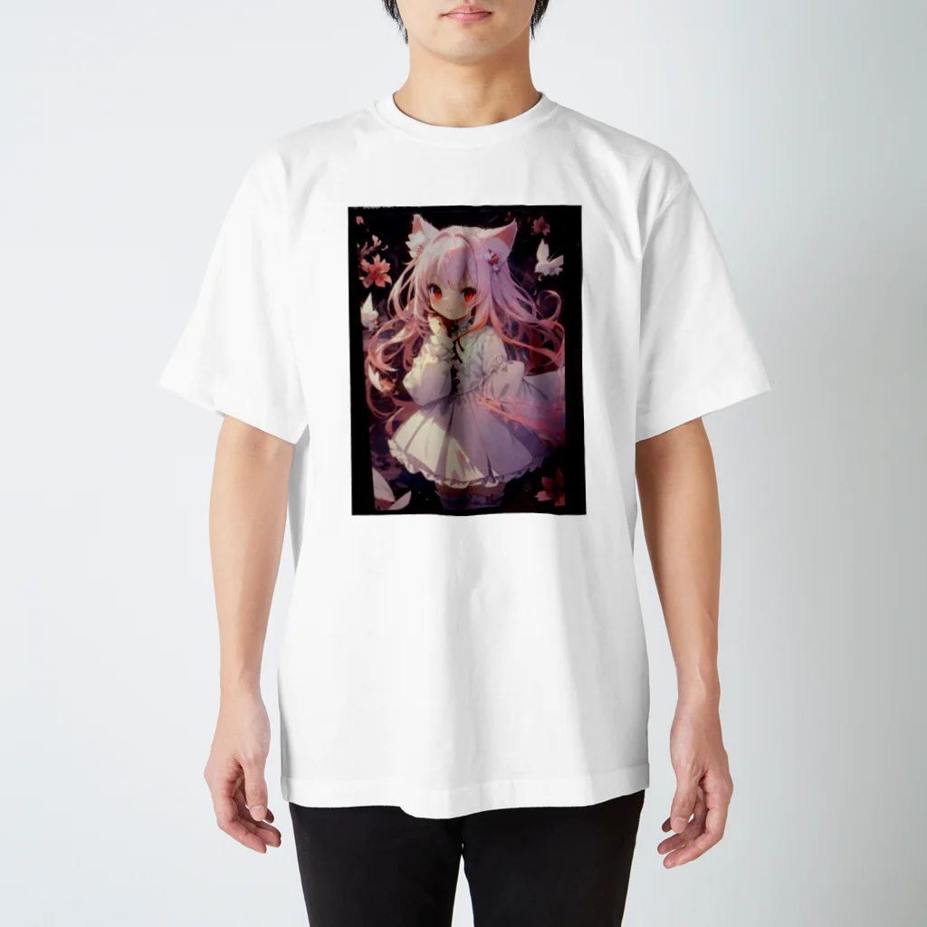 mamichin1122の猫耳娘 Regular Fit T-Shirt