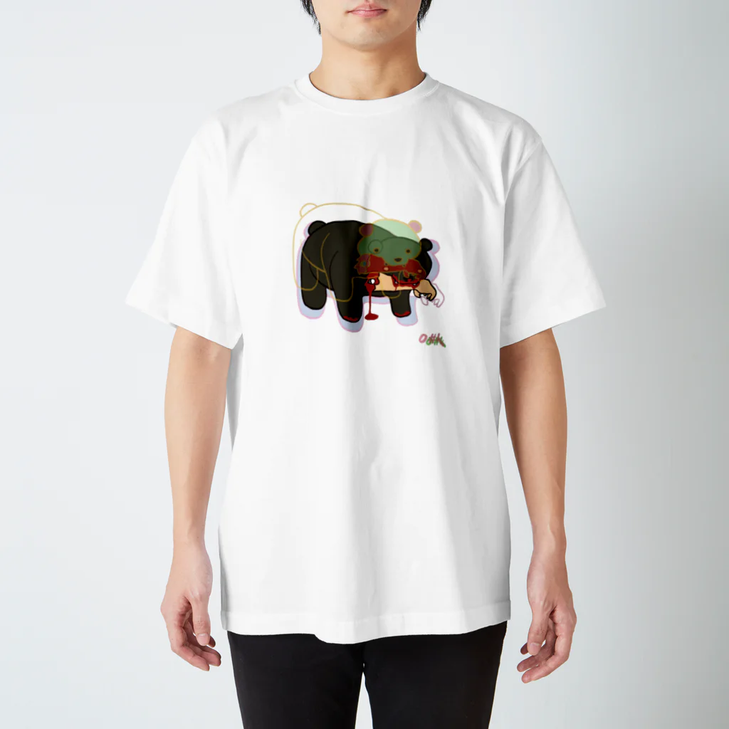0#kのEating bear 1/9 Regular Fit T-Shirt