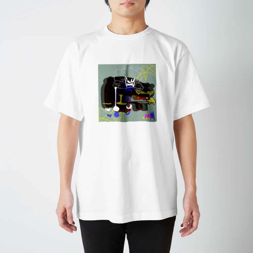 0#kのEating bear 9/9 Regular Fit T-Shirt
