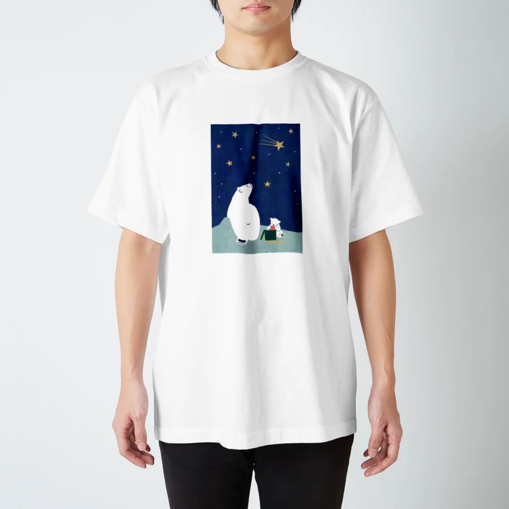 たやまゆうりのとある冬の日～ホッキョクグマと流れ星～ Regular Fit T-Shirt