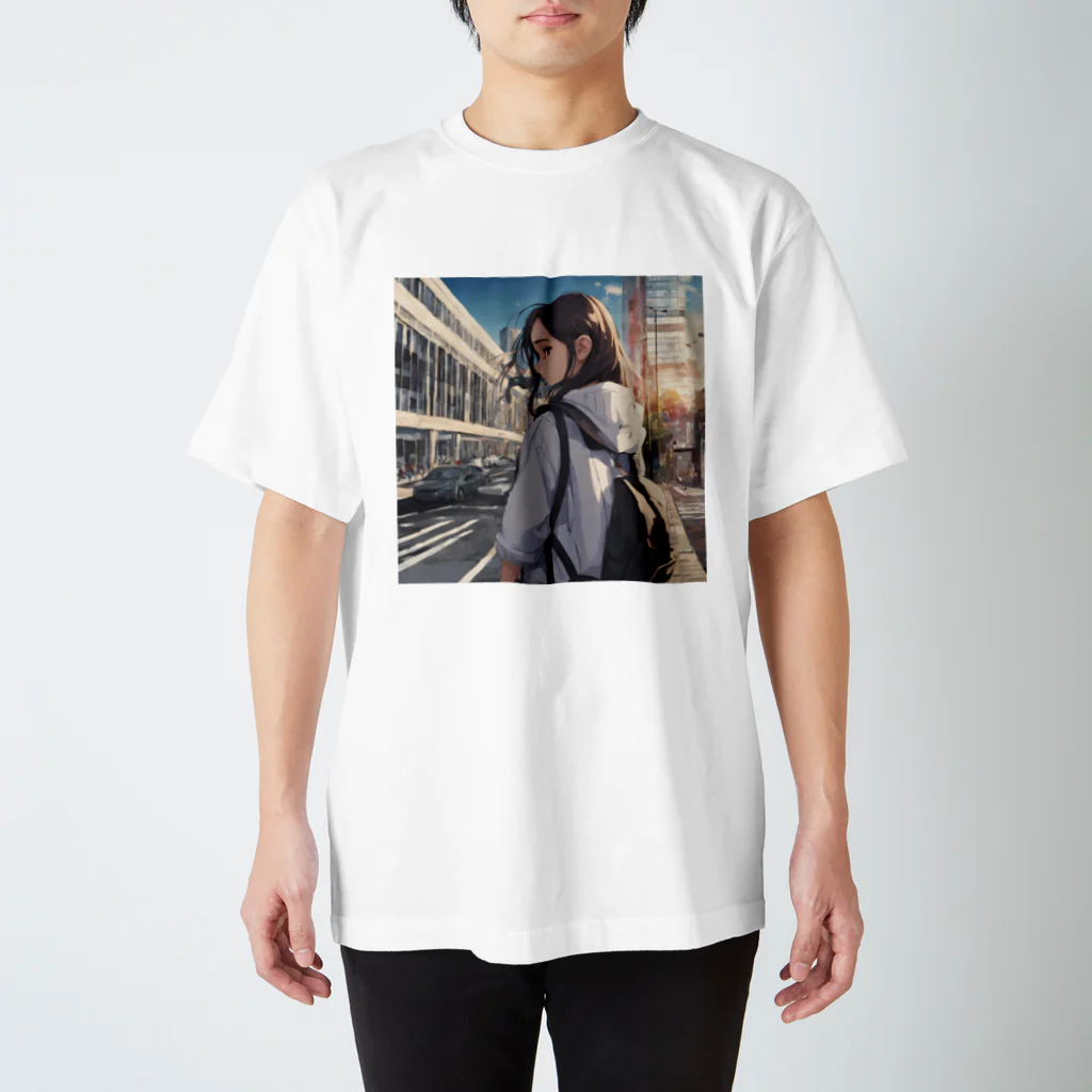 めんたいこの都会女子高生 Regular Fit T-Shirt