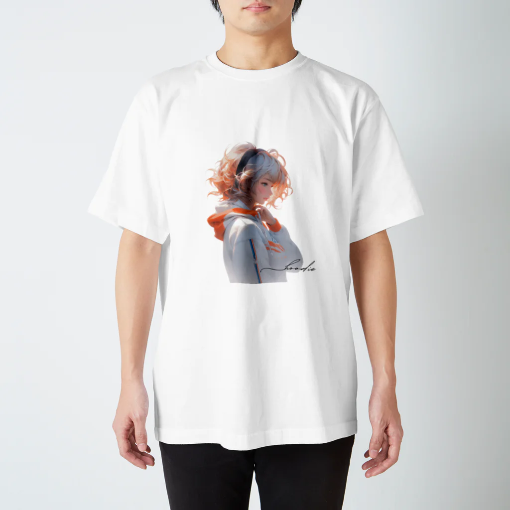 Hoodie_AIのSunlit Serenity Regular Fit T-Shirt