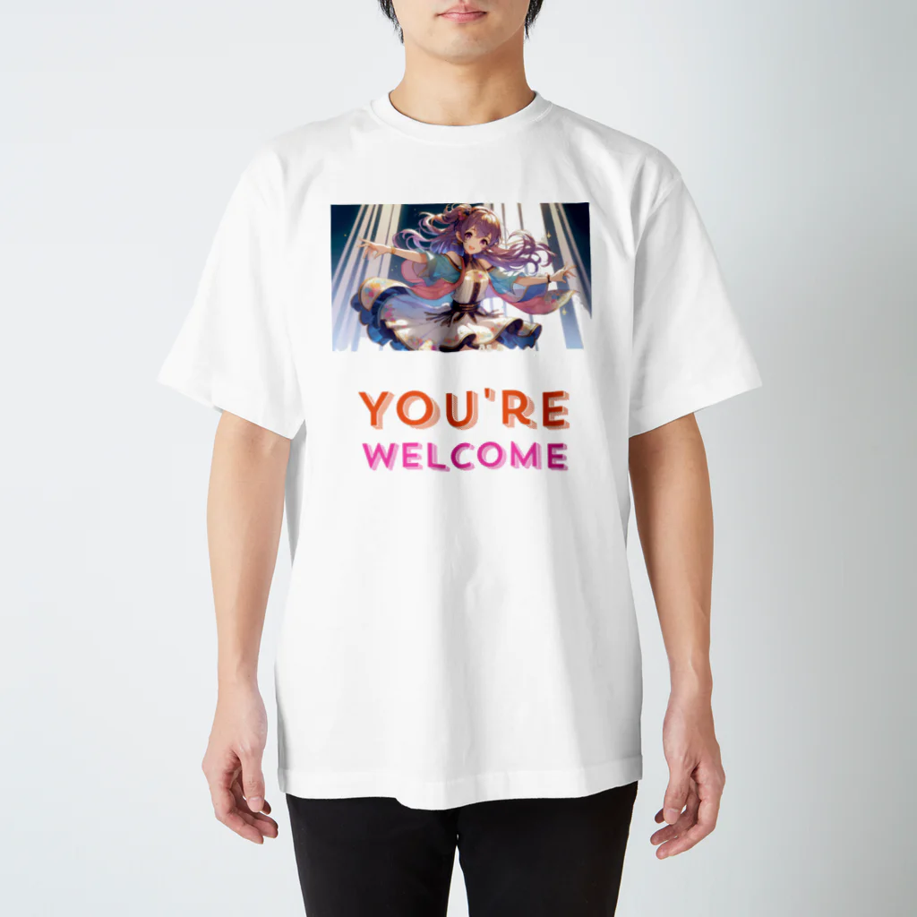 CScafe-clubのどういたしましてＴシャツ Regular Fit T-Shirt