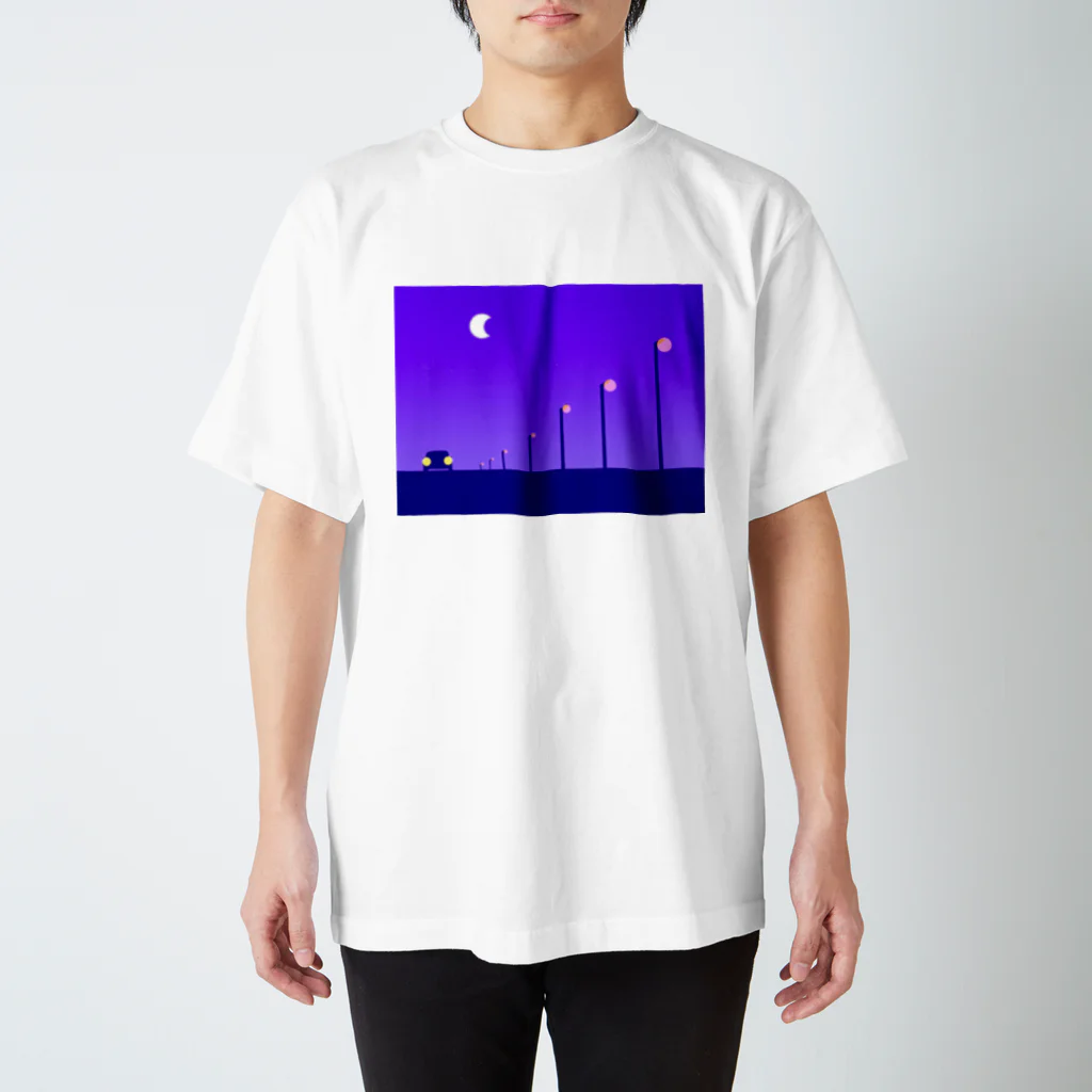 夢源アトリエ✩.*˚のNight Lights Regular Fit T-Shirt