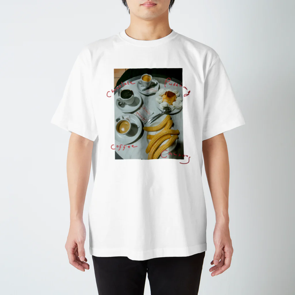 kotsubu de matkaのso"oishii"time (rakugaki ver.) Regular Fit T-Shirt
