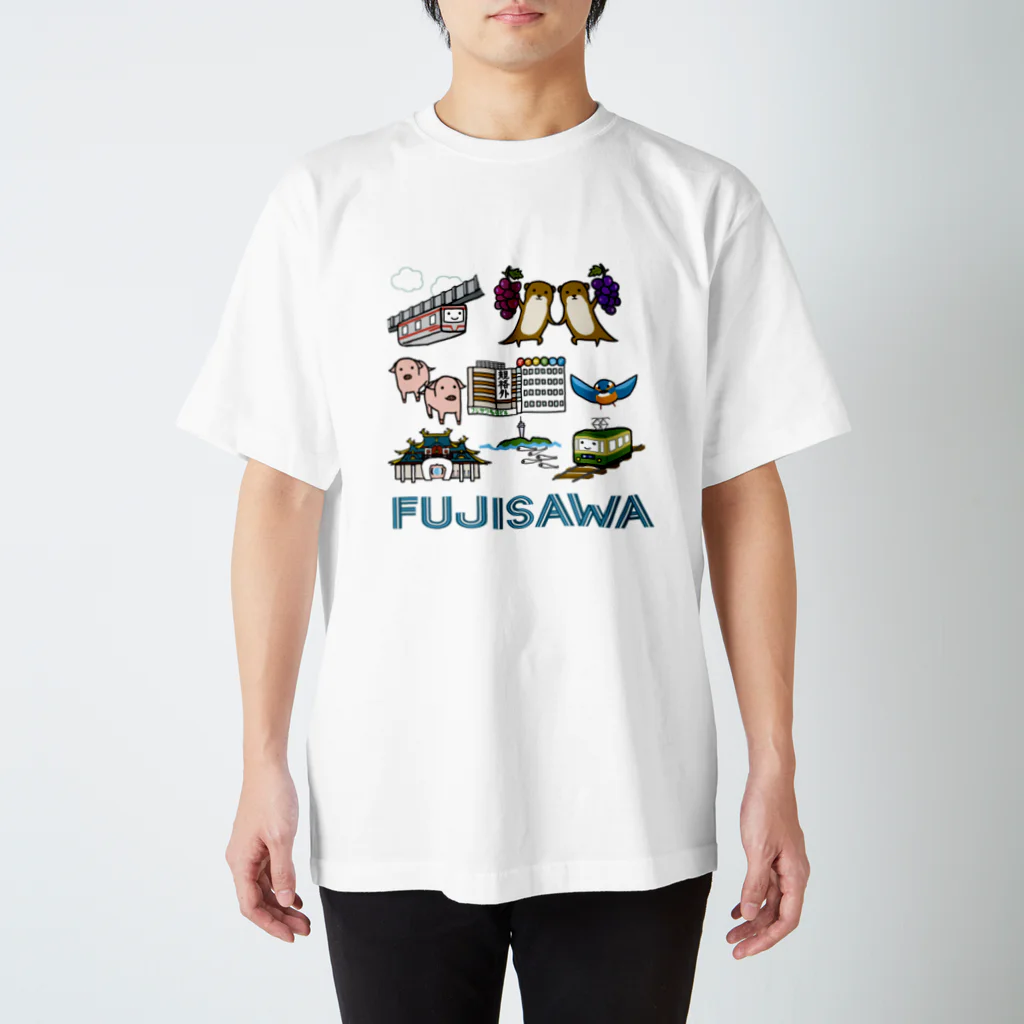 ゆるかもめのラブ❤️藤沢Tシャツ Regular Fit T-Shirt