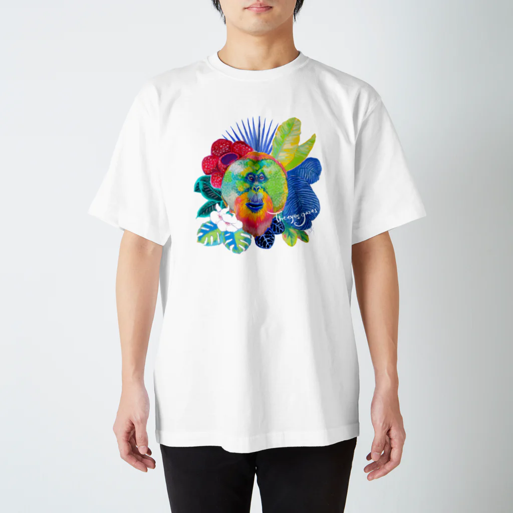 password公式グッズショップのThe eyes gazes -Ver. Borneo- Regular Fit T-Shirt