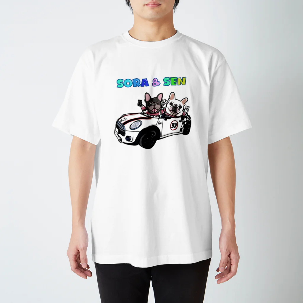 BULL HAWAII mihoデザイのフレブル　そら&せん Regular Fit T-Shirt