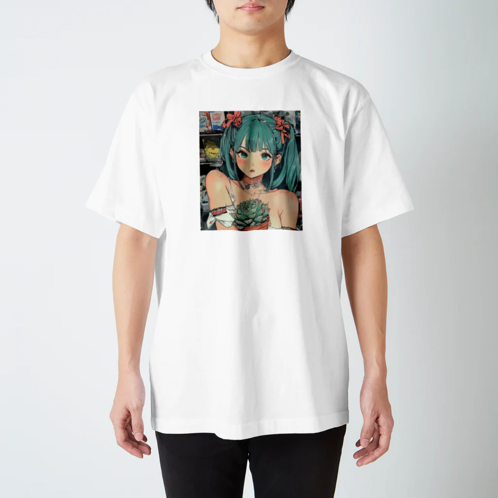 NEOTOKYO GIRLのNEOTOKYO_AGAVE GIRL  Regular Fit T-Shirt